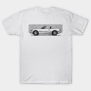 The Japanese roadster car NB T-Shirt